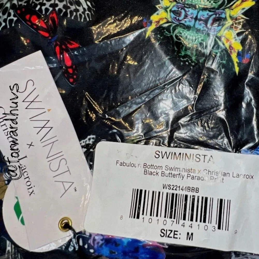 Swiminista x Christian Lacroix Fabulous Bottom Butterfly Parade M
